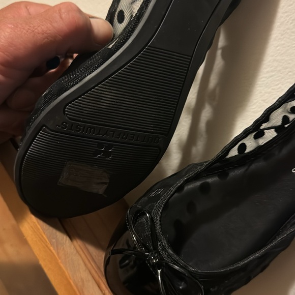 See-through flats butterfly twist patent leather - Picture 3 of 3